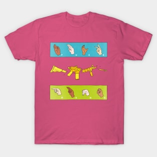 Anti-Guns, political design T-Shirt